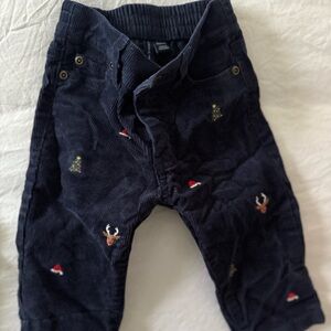 Baby boy Christmas Corduroy Pants